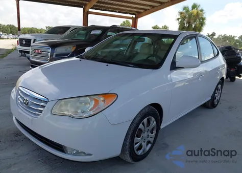 2010 Hyundai Elantra Gls from USA, damaged, VIN KMHDU4ADXAU076619